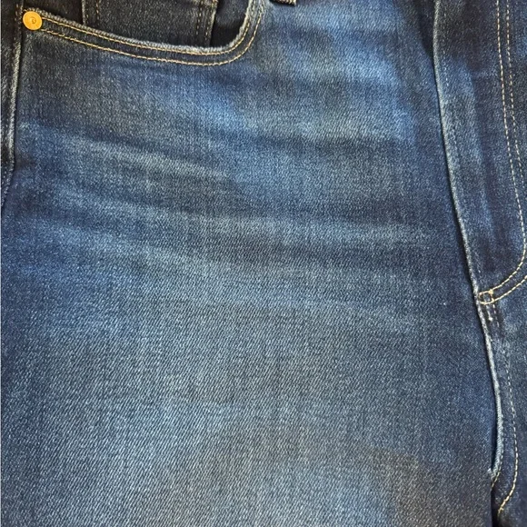 PAIGE Anessa Blue Denim Jeans - Picture 4 of 5